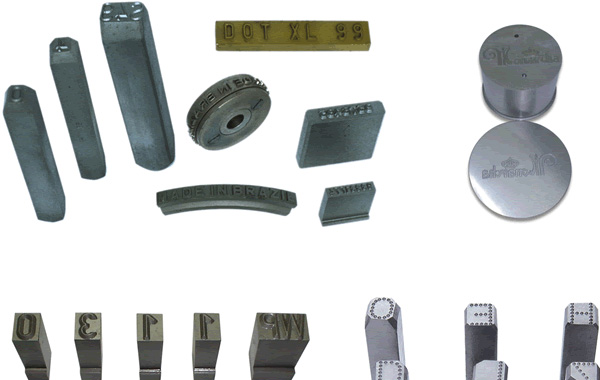 Punções, Tipos e Logotipos Punções, Tipos e Logotipos